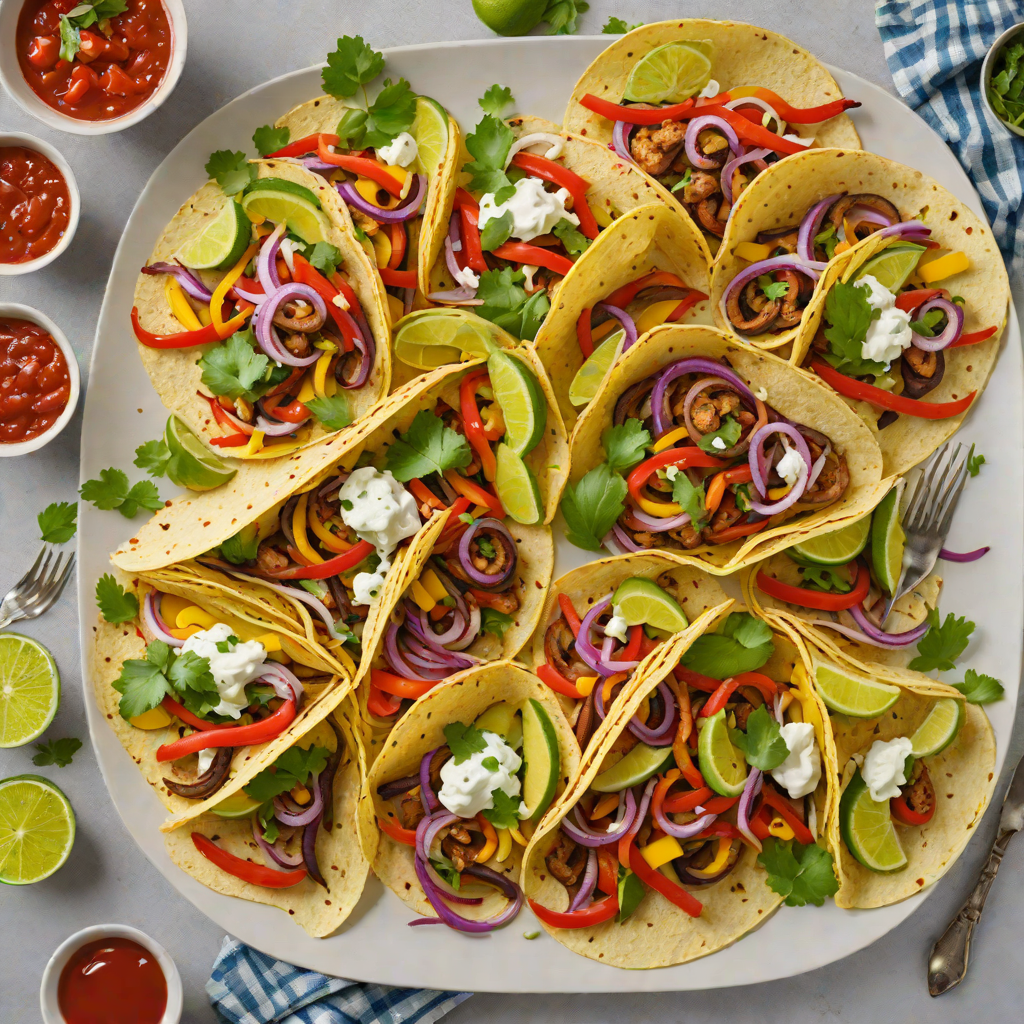 Sheet Pan Half-and-Half Veggie Fajitas