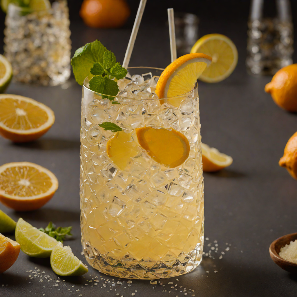 Citrus-Spiced Gin Fizz with Ginger Ale
