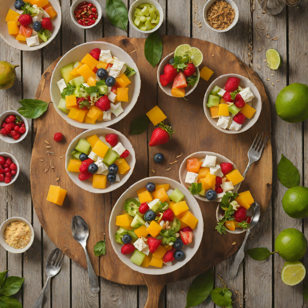 Sweet Macapuno and Nata de Coco Filipino Fruit Salad