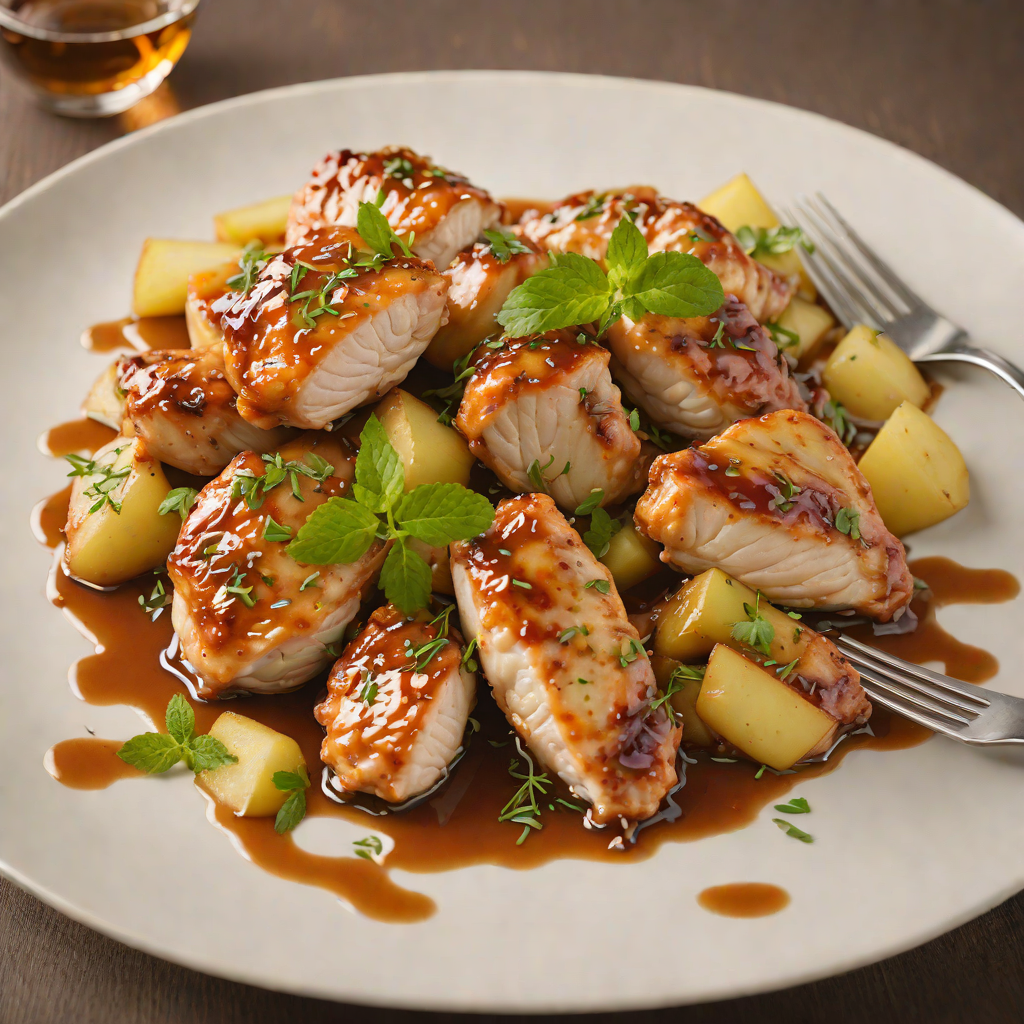 Sautéed Chicken with Tangy Apple Cider Glaze