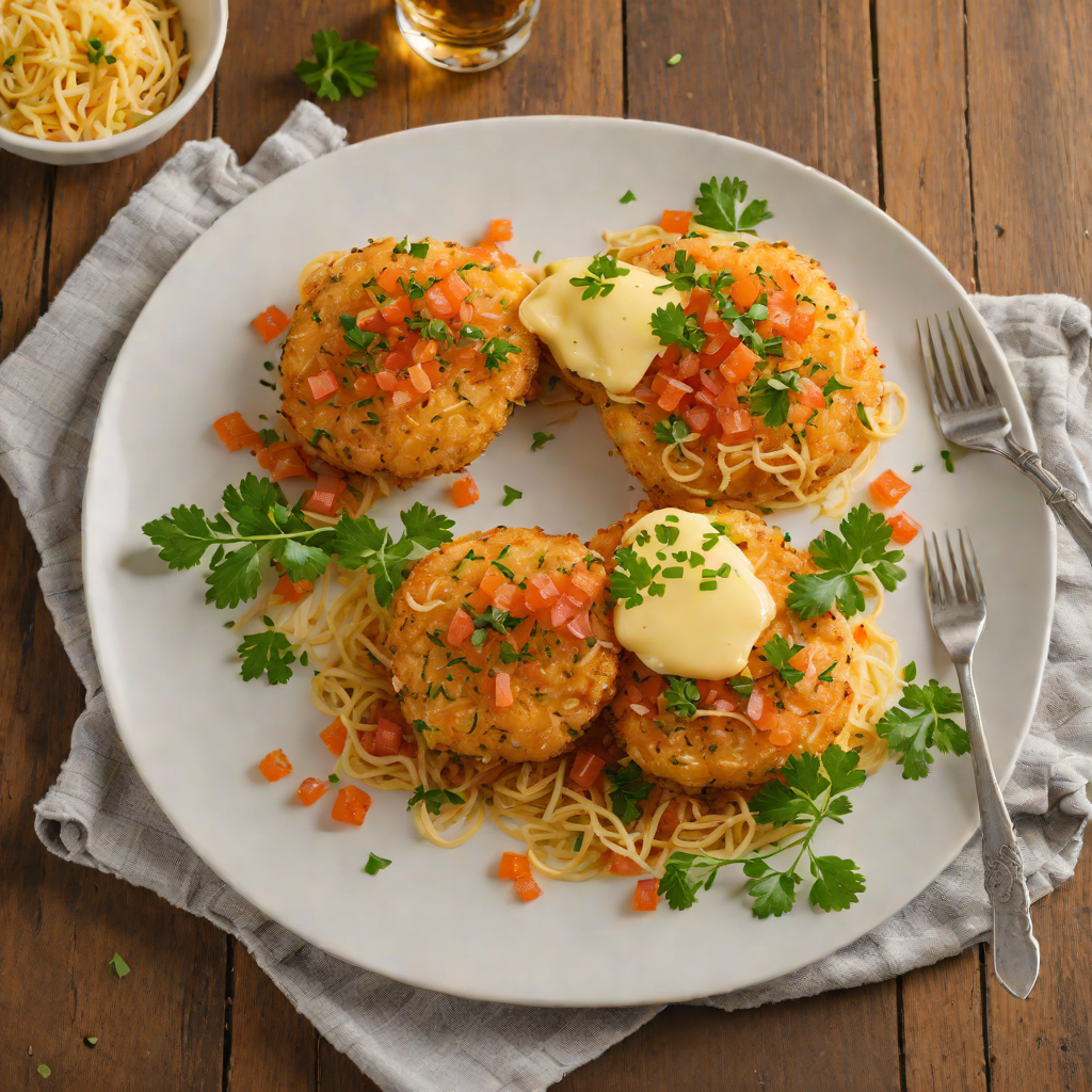 Pan-Fried Buttermilk Salmon Roe Hash Browns