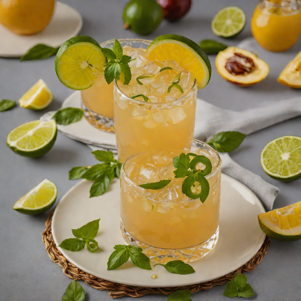 Tequila Mango Mule with Jalapeño