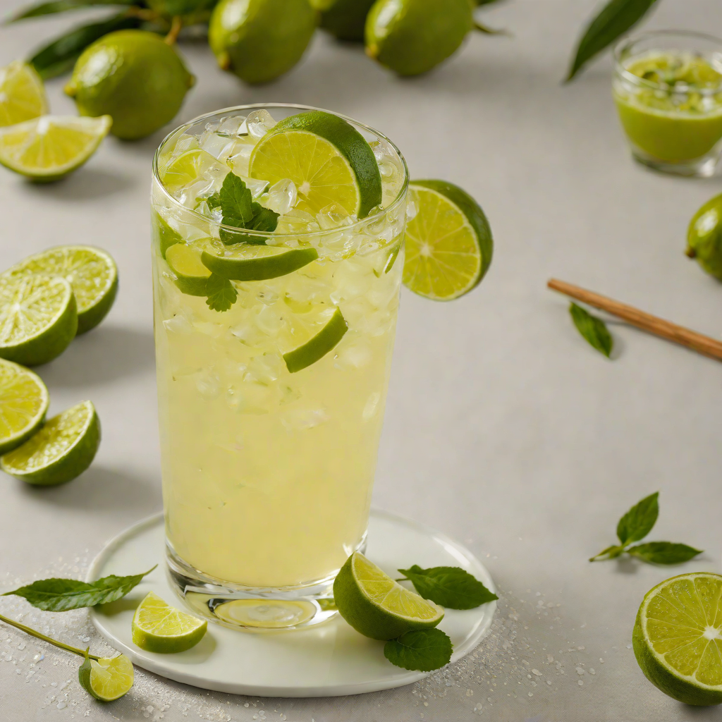 Tropical Cachaça Caipirinha Fizz