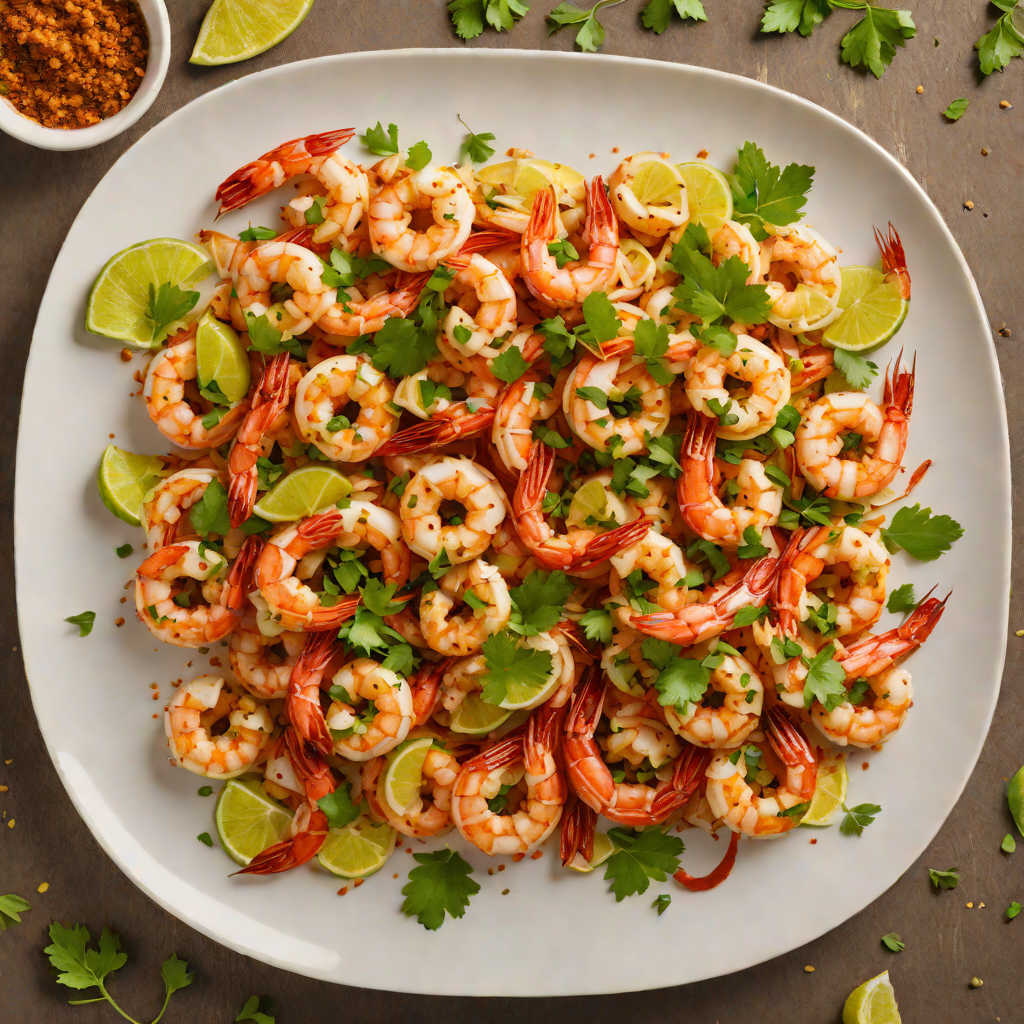 Sautéed Garlic Shrimp with Spicy Smoked Paprika and Lime