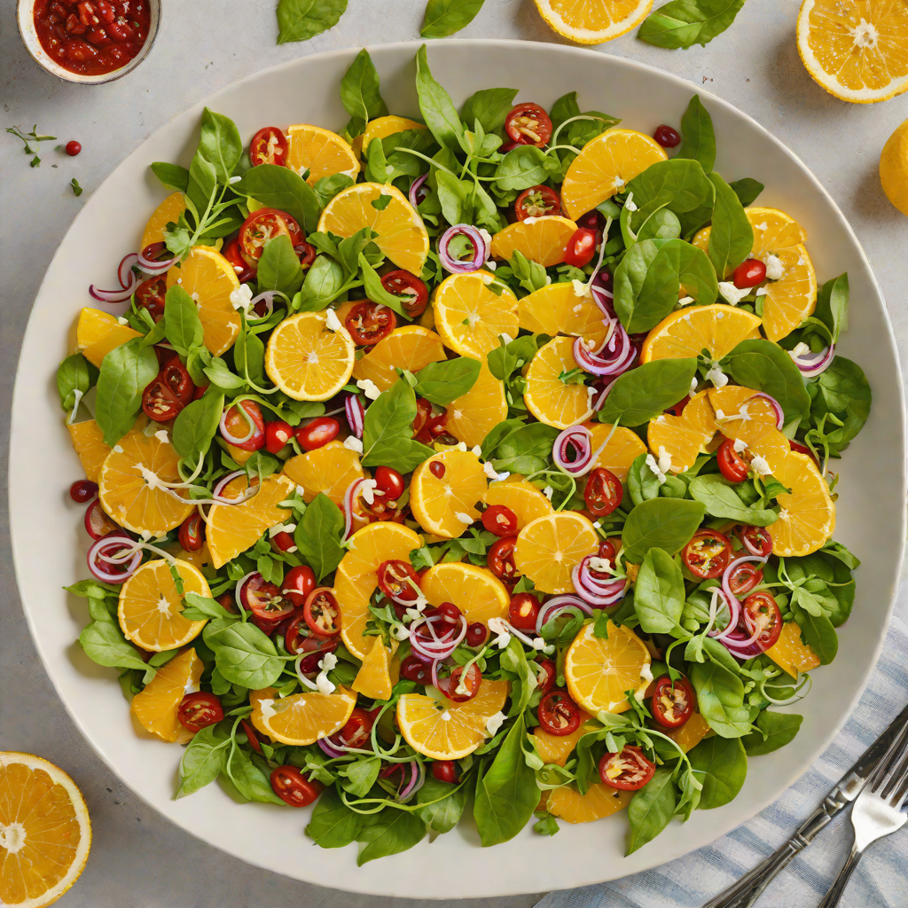 Parade-Inspired Sweet and Spicy Citrus Salad