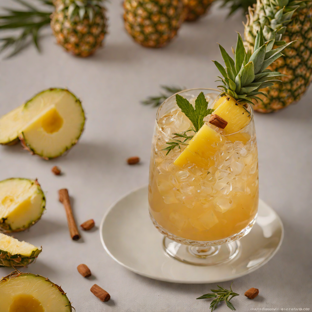 Smoked Pineapple Rum Smash