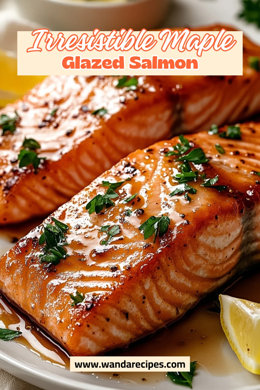 Most Crispy Maple Glazed Salmon