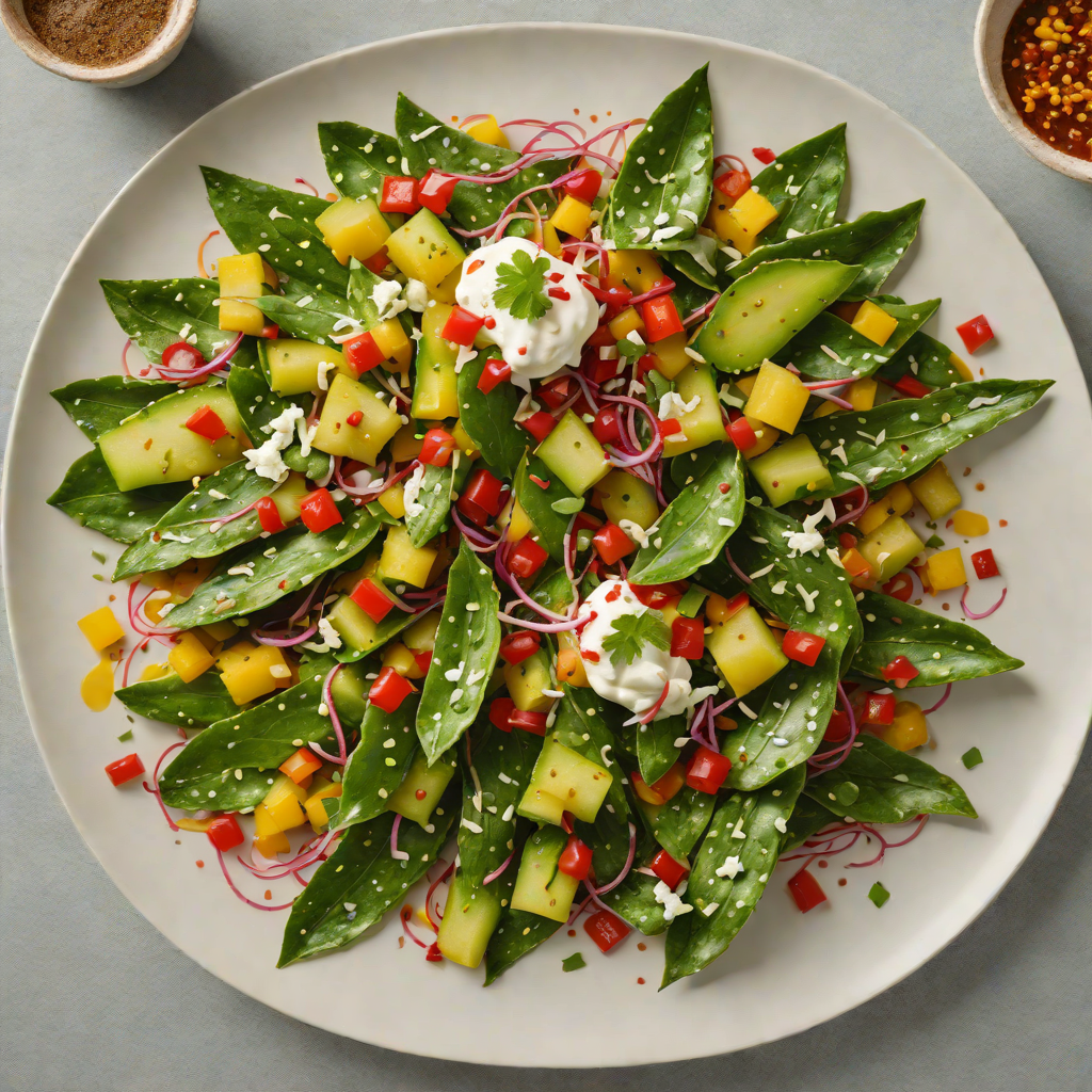 Charred Nopal Salad with Quesillo and Chipotle Vinaigrette