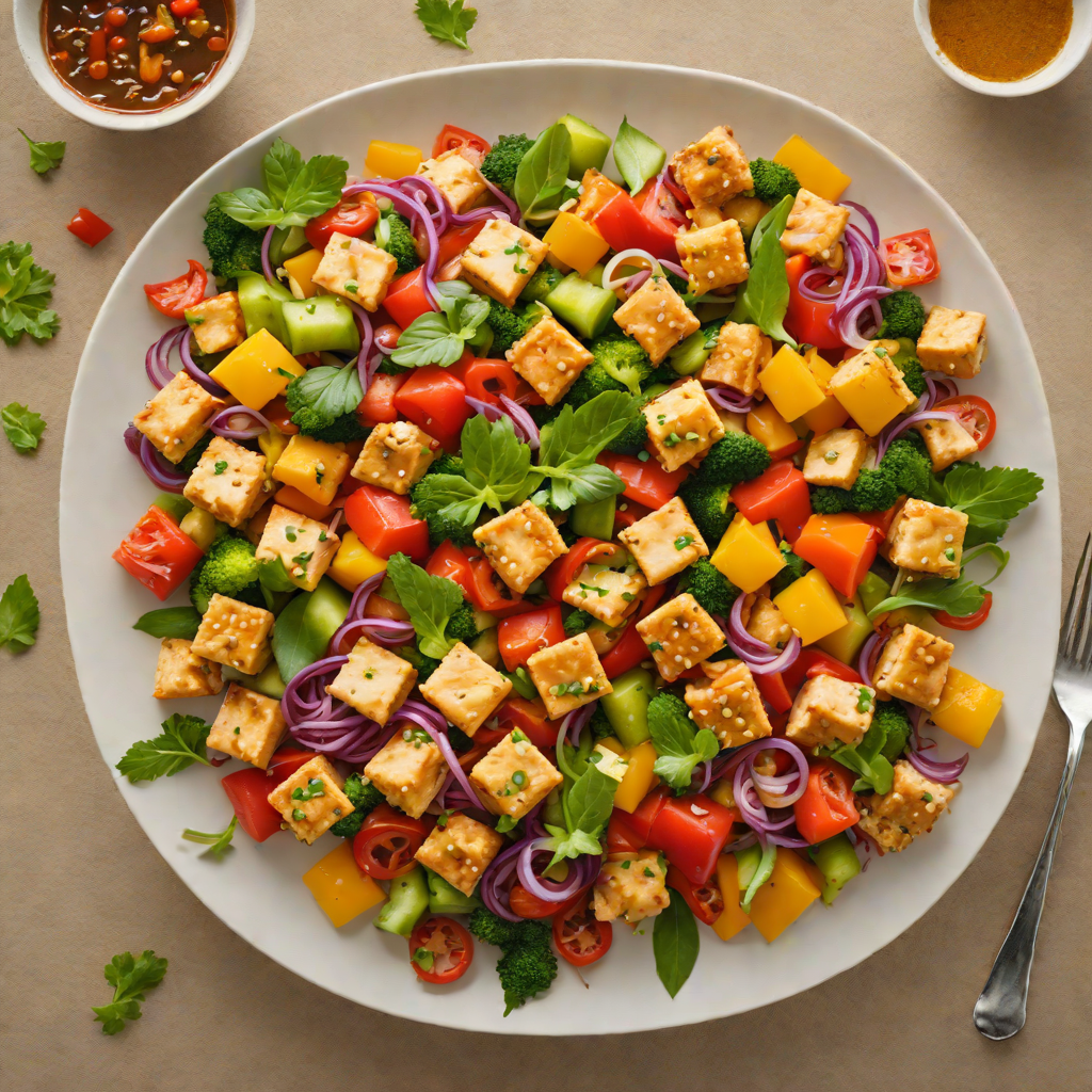 Veggie Stir-Fry with Tofu Bites