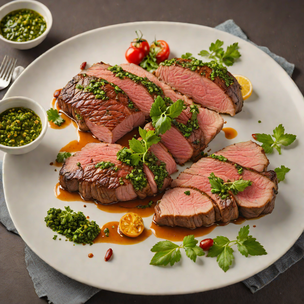 Grilled Brazilian-Style Picanha with Chimichurri