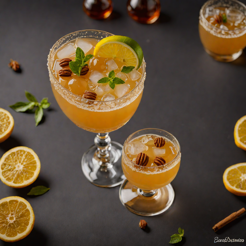 Cardamom-Spiced Honey Whiskey Sour