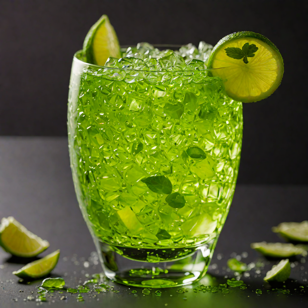 Shaken Green Elphaba Fizz