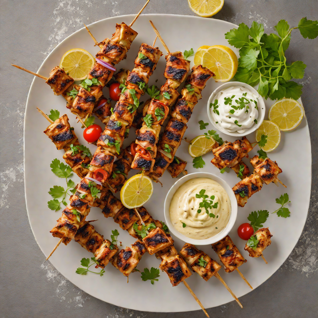 Grilled Iraqi-Inspired Chicken Kebabs with Sumac and Yogurt Marinade
