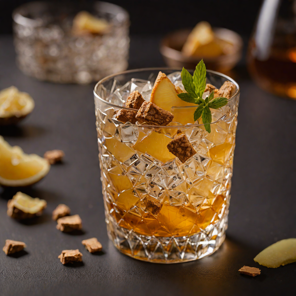 Ginger-Infused Rye Old Fashioned
