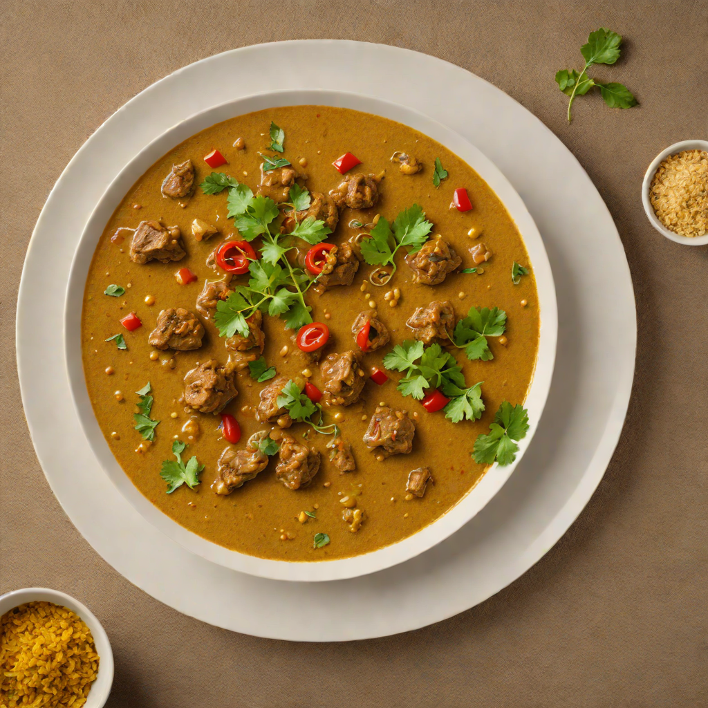 Slow-Cooked Mutton Curry with Sattu and Mustard Seeds