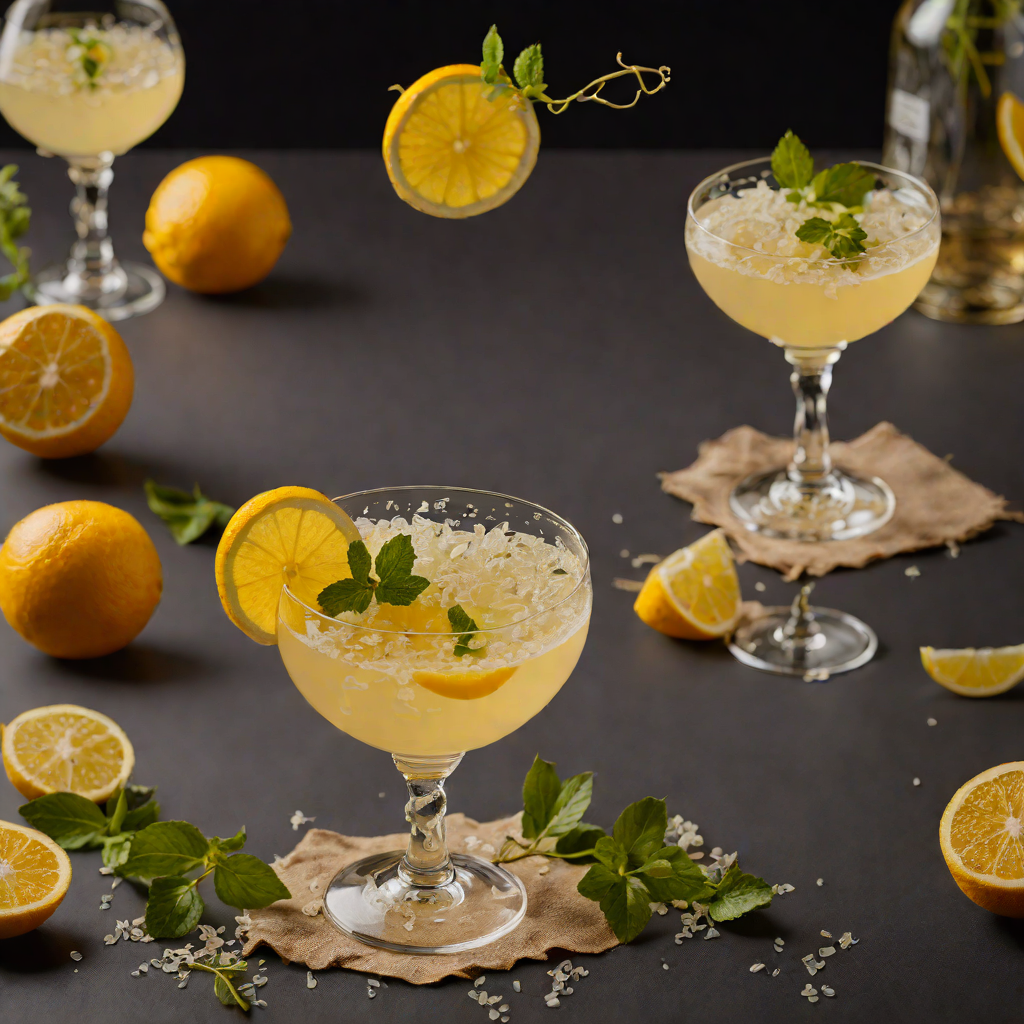 Shaken Citrus Whisper with Elderflower