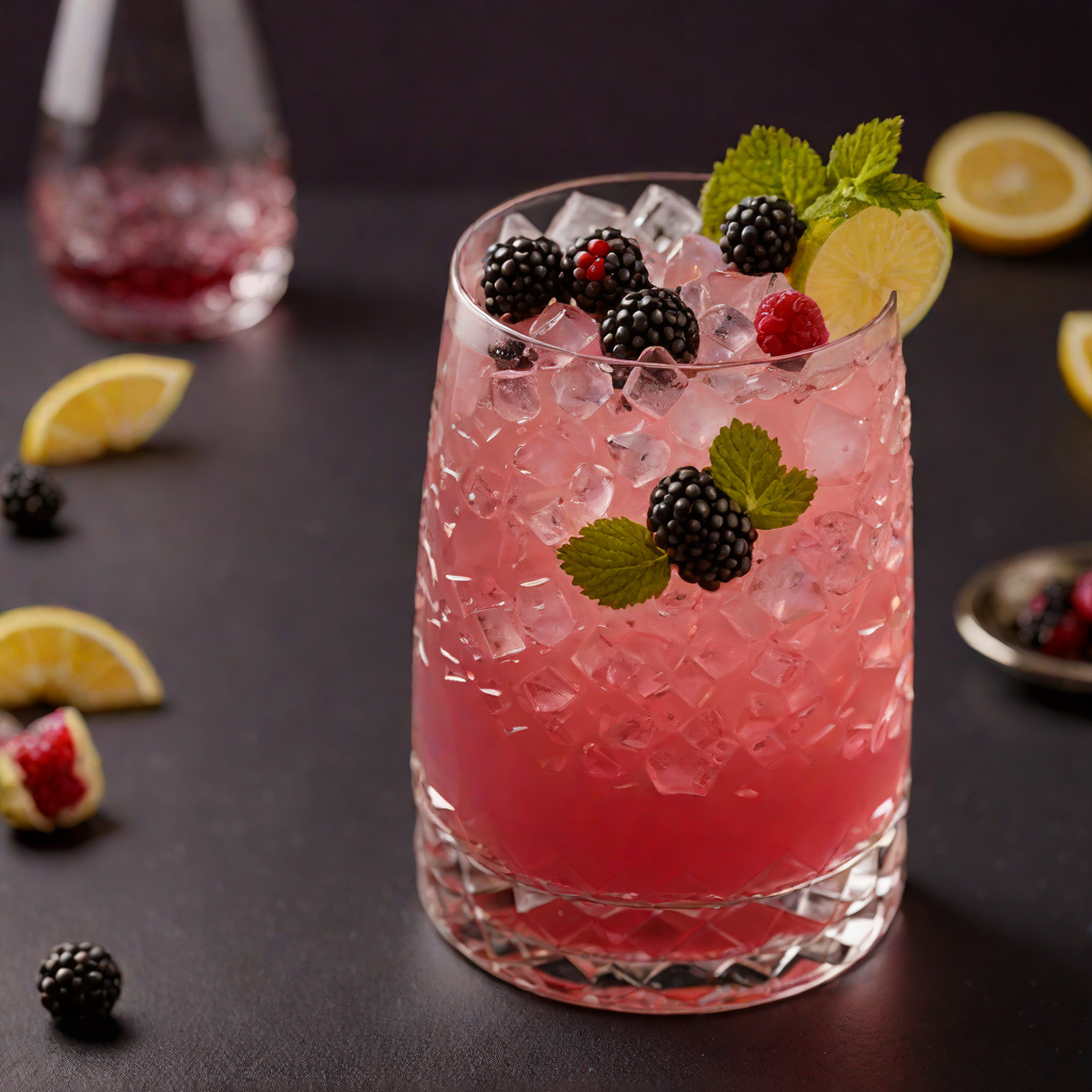 Blackberry Bramble Gin Sour