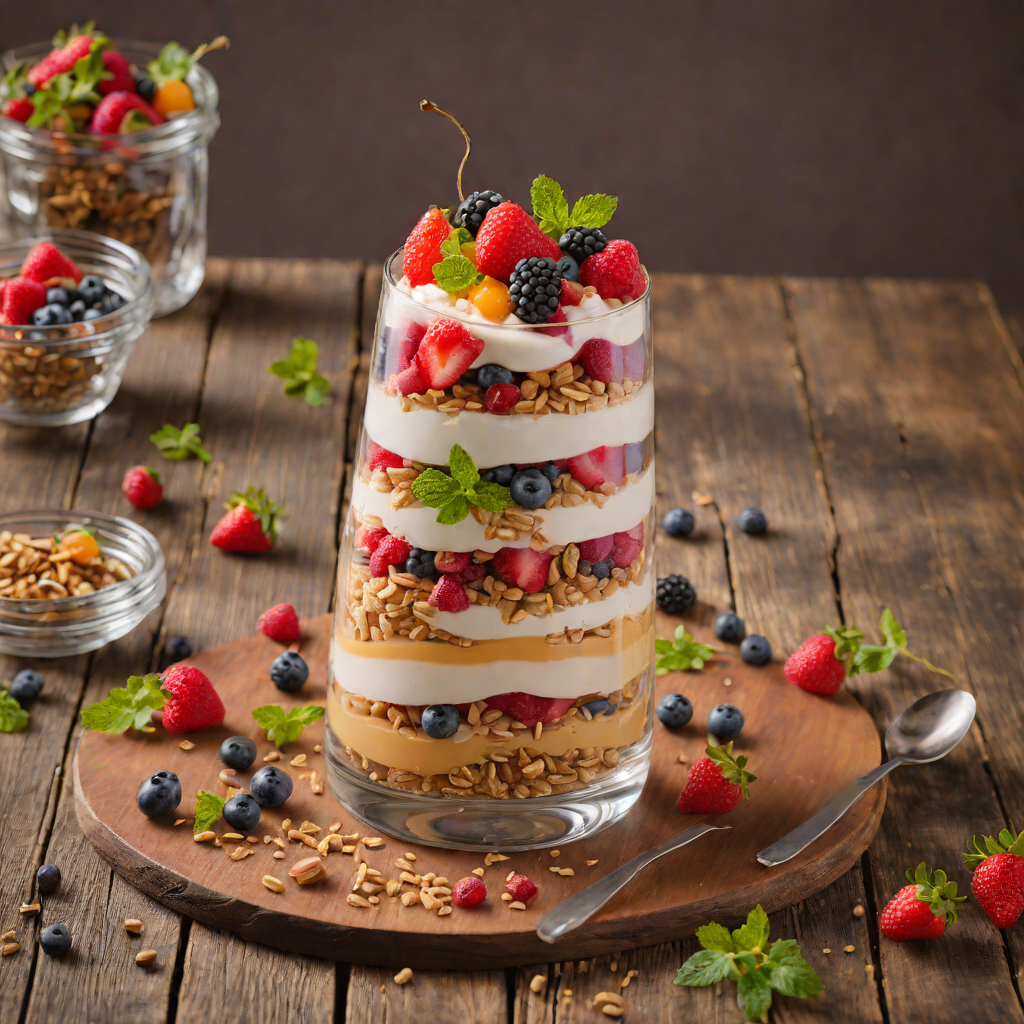 Game-Inspired Layered Sweet Parfait