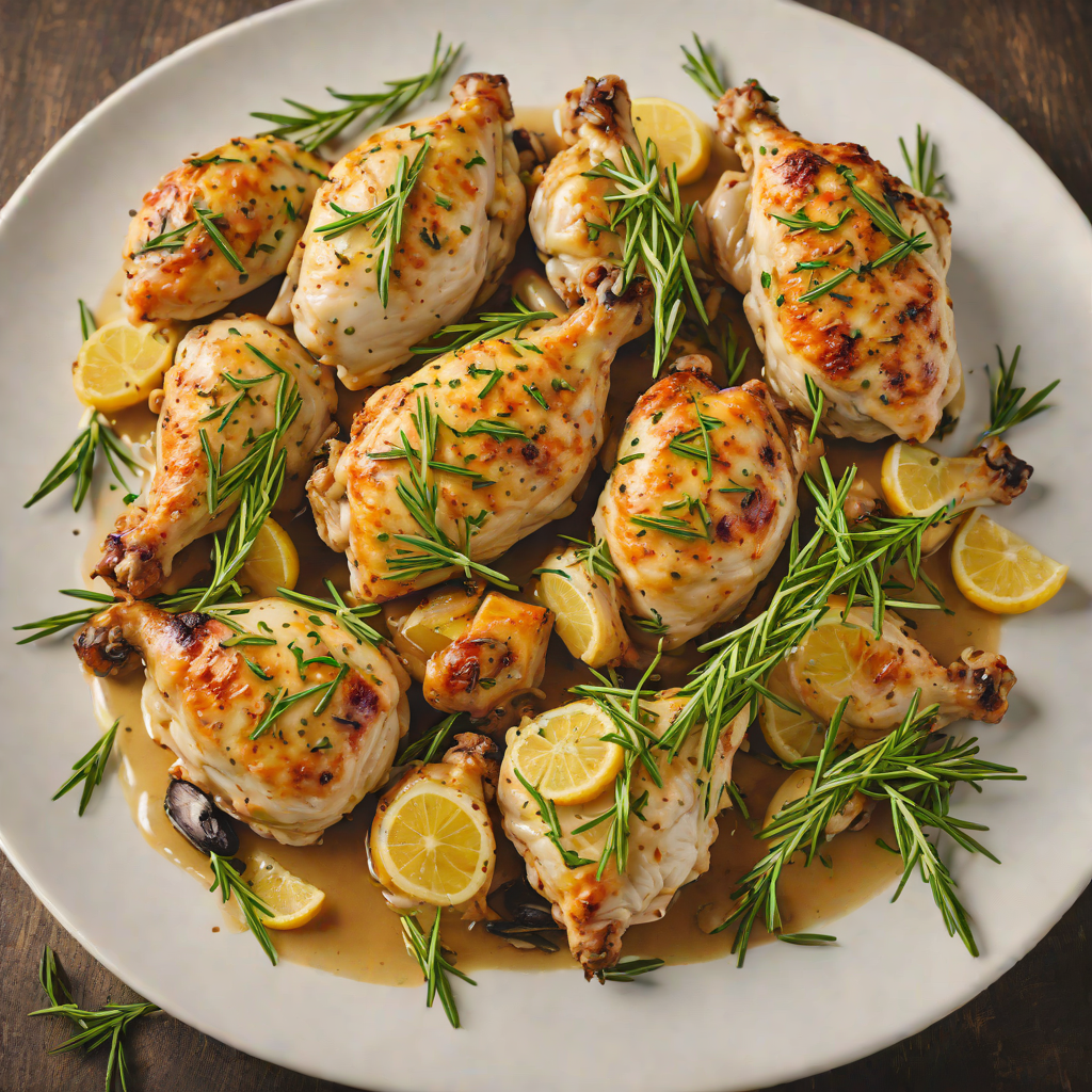 Sautéed Chicken with Rosemary and Garlic