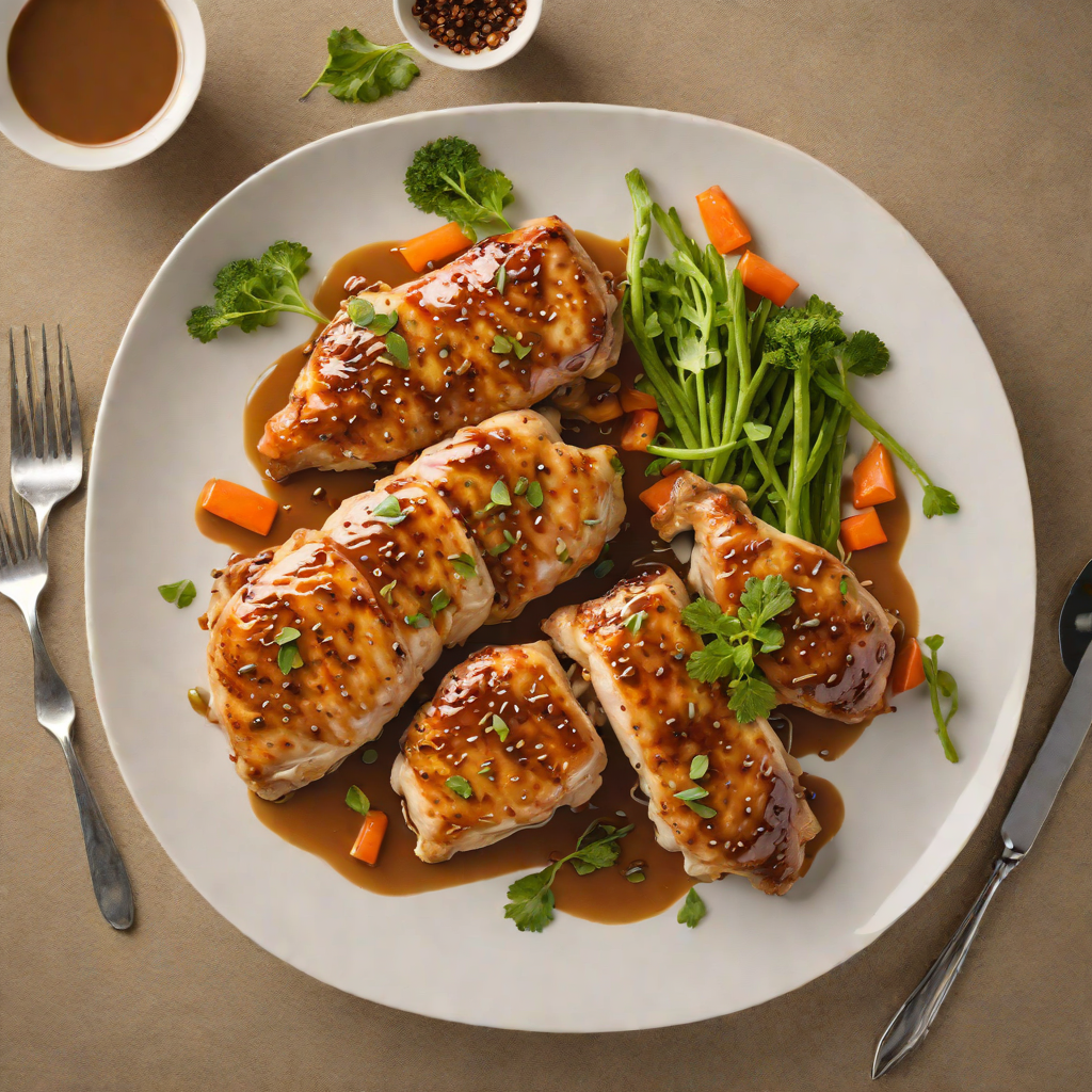 Quick Pan-Seared Chicken with Spiced Maple Glaze
