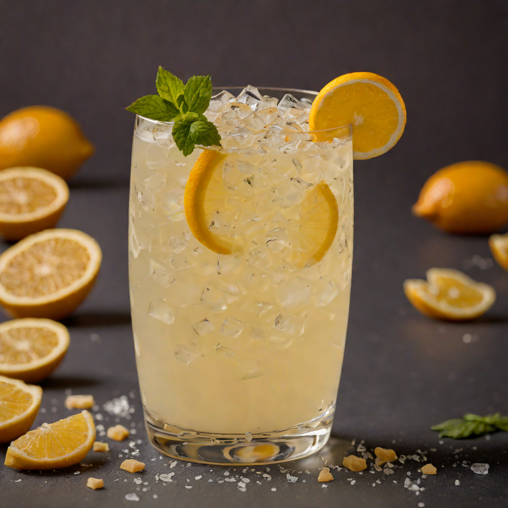 Citrus-Ginger Gin Fizz Shake
