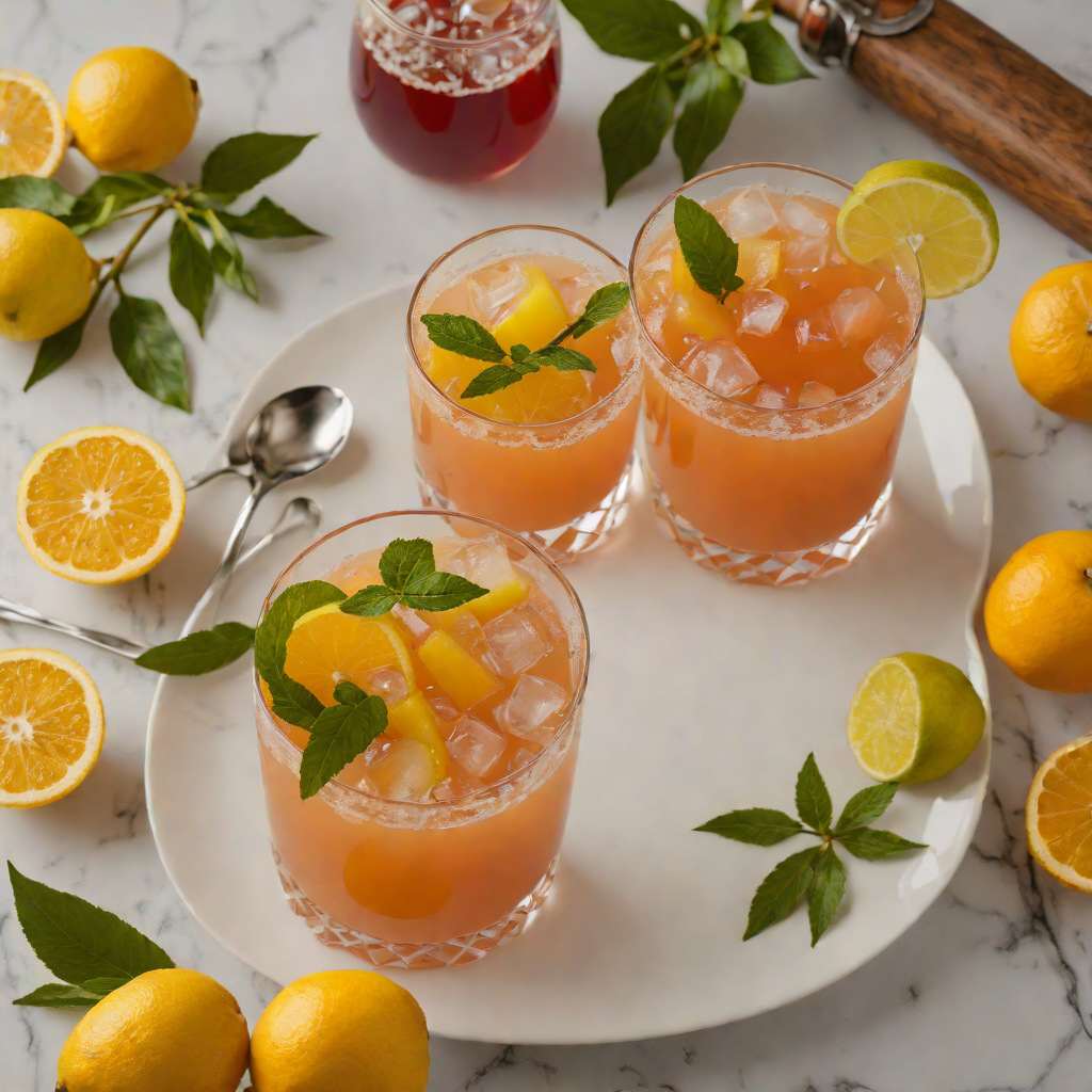 Planter's Punch with Spiced Rum