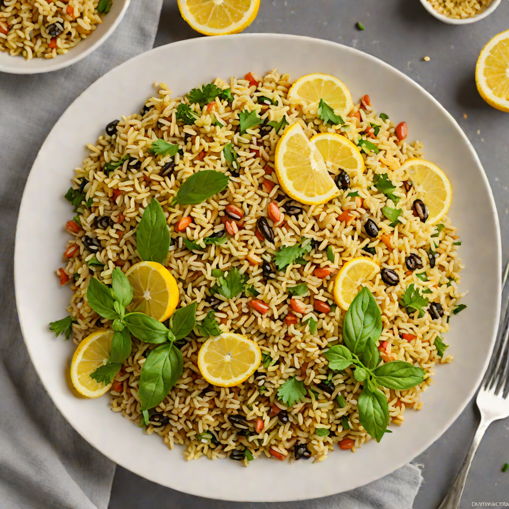 Gluten-Free Lemon Herb Quinoa Pilaf