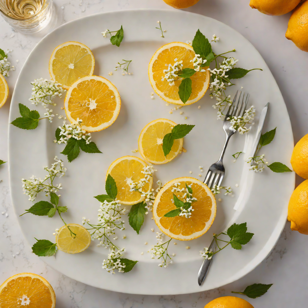 Breezy Citrus Sparkler with Elderflower