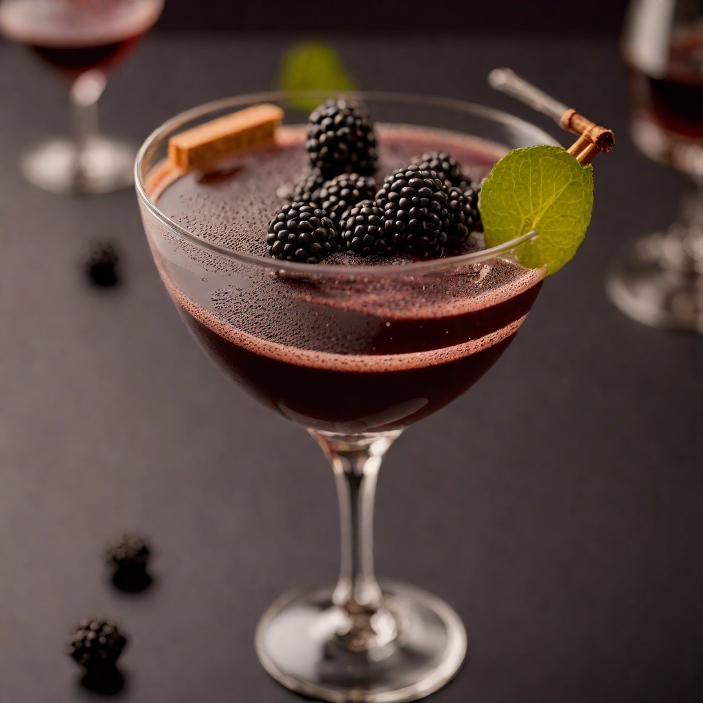 Velvet Blackberry Espresso Martini
