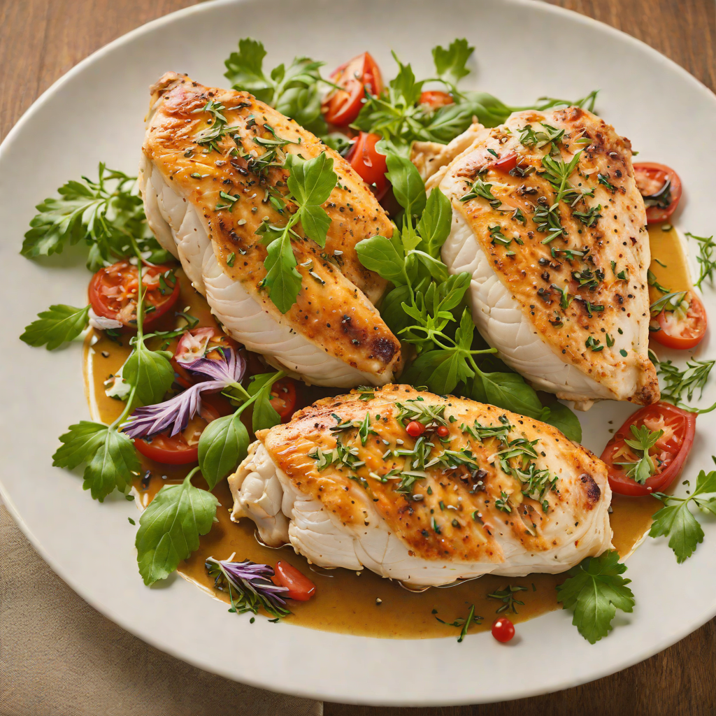 Pan-Seared Chicken with Seven-Herb Spice Blend