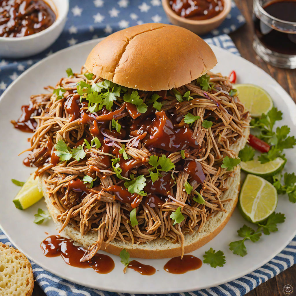 Slow Cooker Pulled Pork with Smoky BBQ Sauce