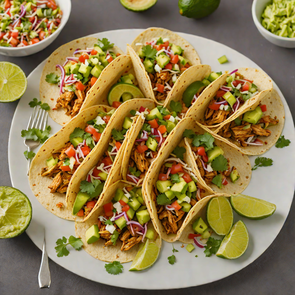 Spicy El Camino Real-Inspired Chicken Tacos with Avocado Salsa