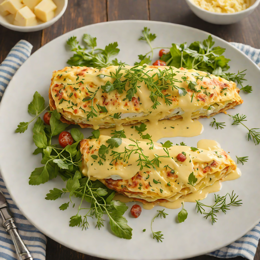Bistro Omelette with Gruyère and Herbs