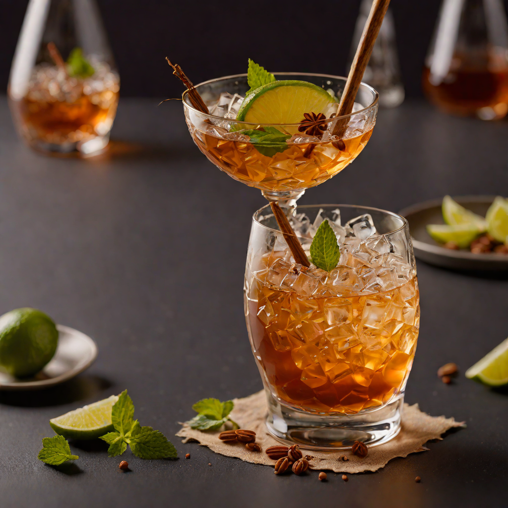 Productivity Punch with Spiced Rum