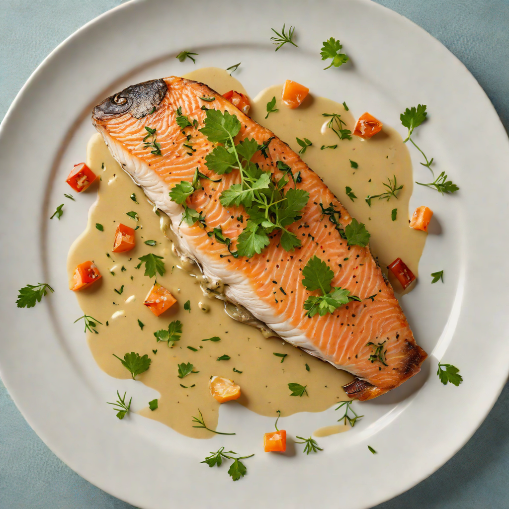 Pan-Seared Trout with Herb Sauce
