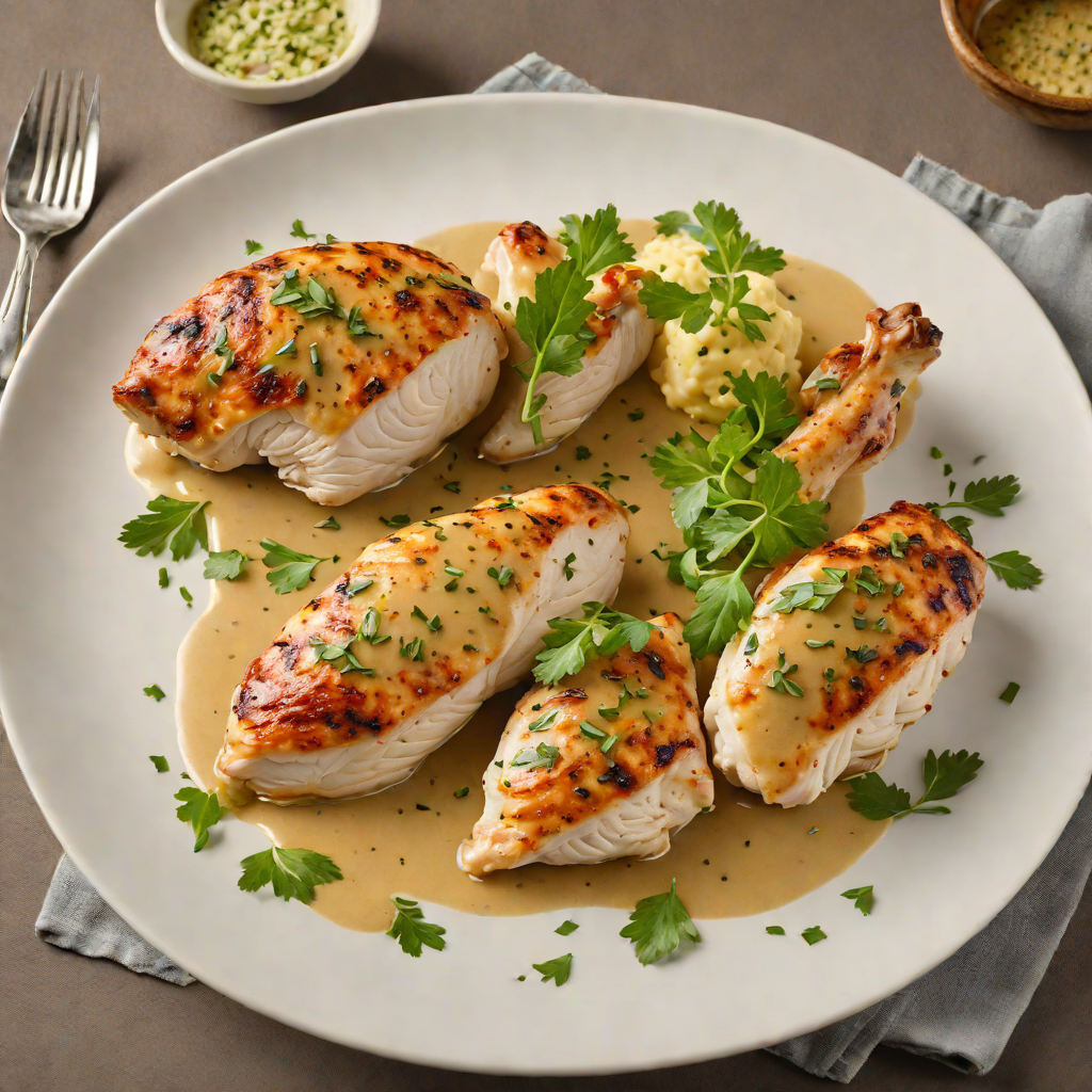 Pan-Seared Chicken with Seven-County Herb Sauce