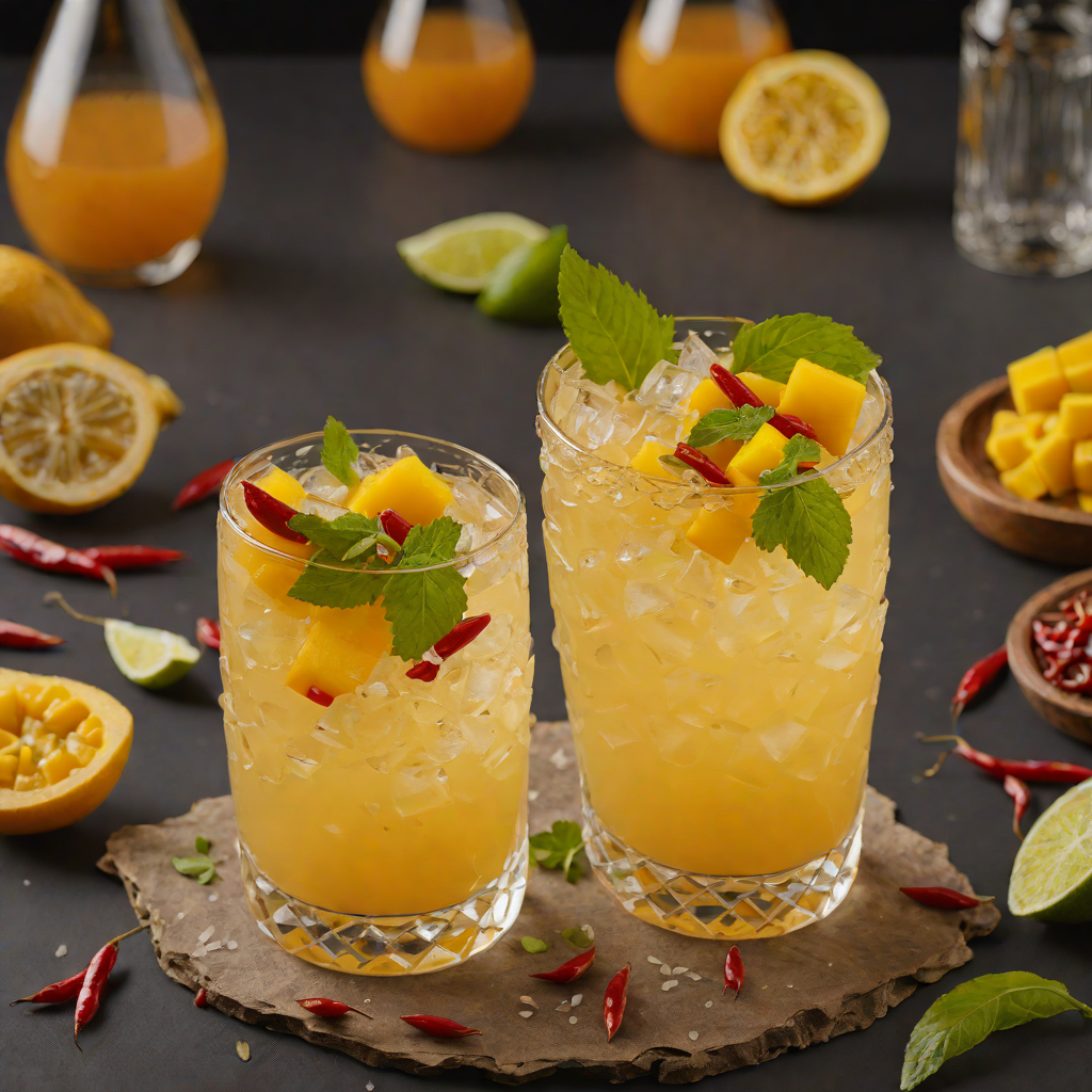 Chili-Spiced Mango Tequila Cooler