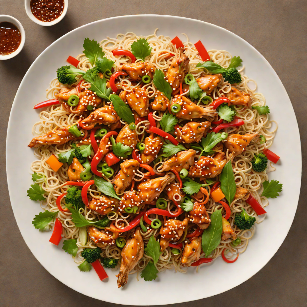 Spicy Sriracha Chicken Stir Fry
