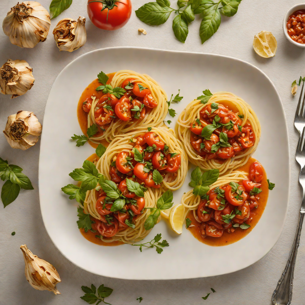 Oven-Roasted Garlic and Herb Tomato Sauce
