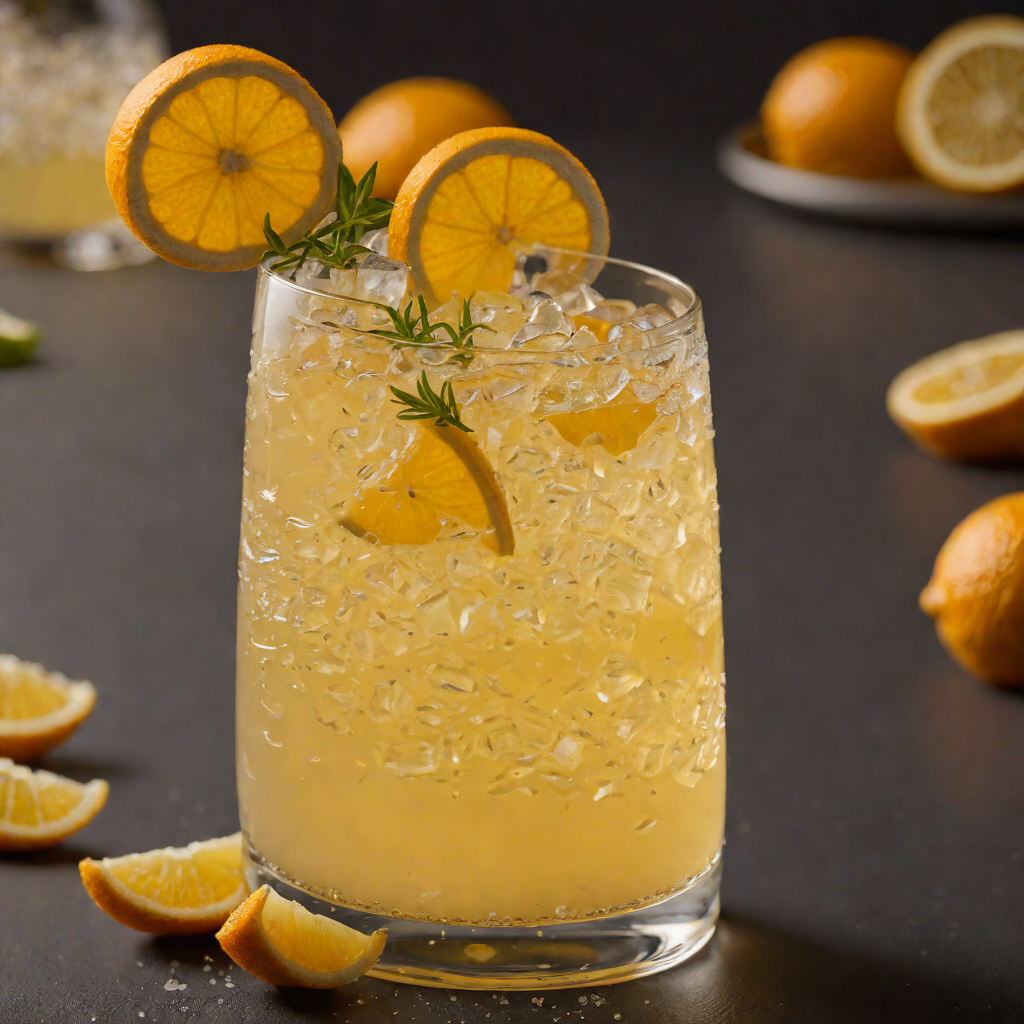 Spiced Citrus Amarillo Fizz