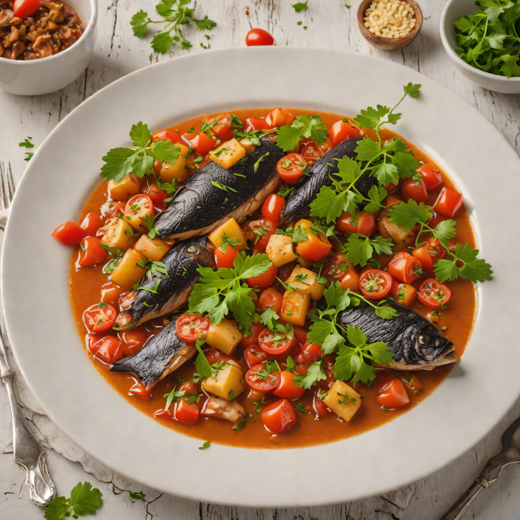Sevastopol Black Sea Fish Stew with Tomatoes and Herbs