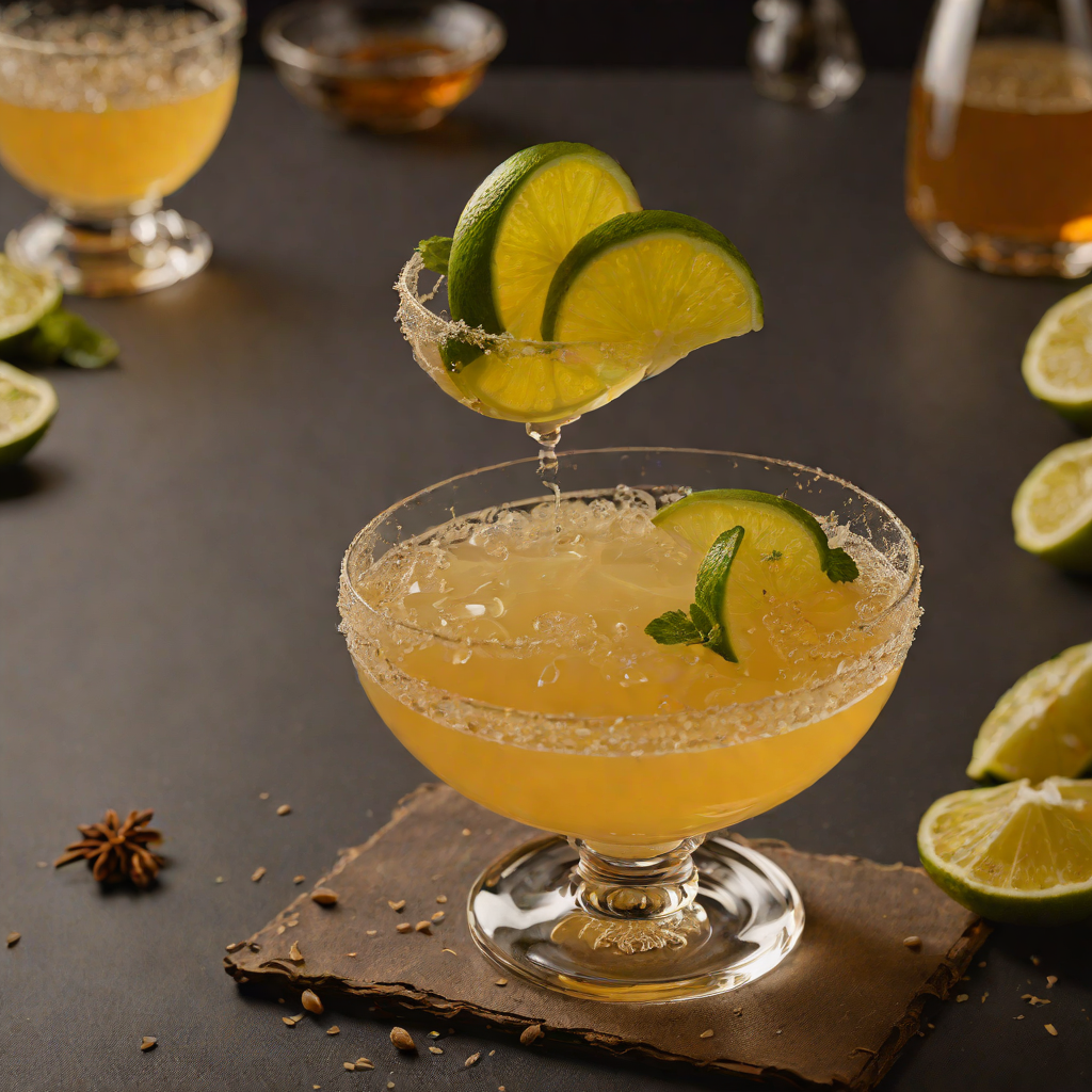 Amarillo Spiced Tequila Sour