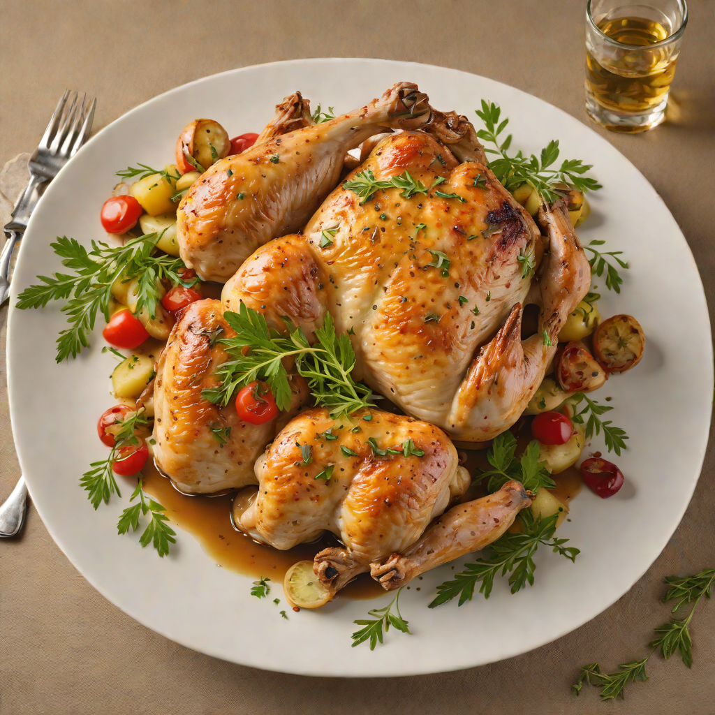 Pan-Roasted Chicken with Seven-Herb Blend
