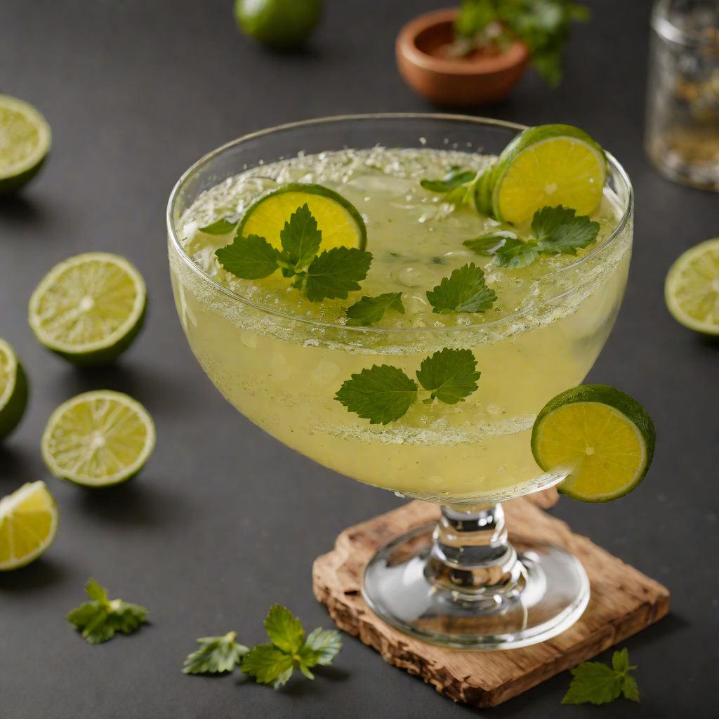 Salsa Verde Mezcal Sour