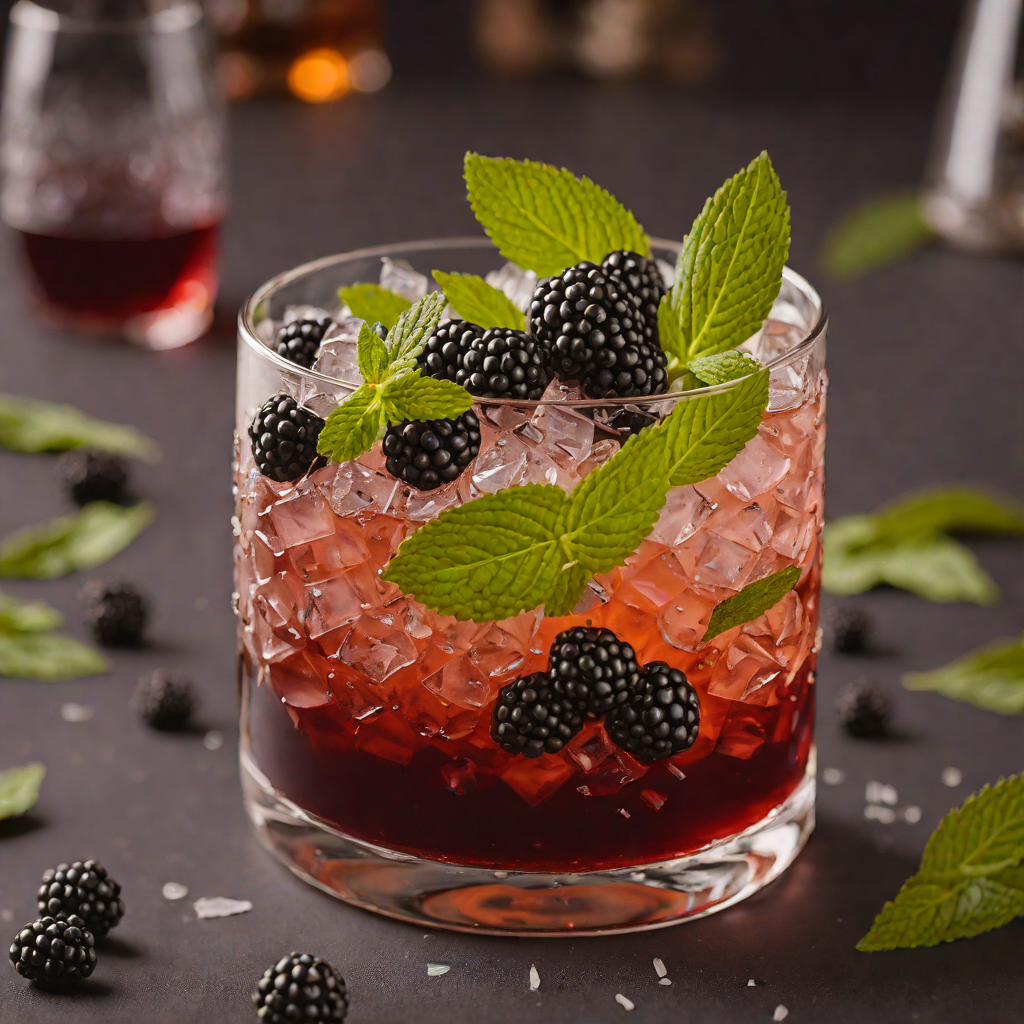 Blackberry Sage Bourbon Smash