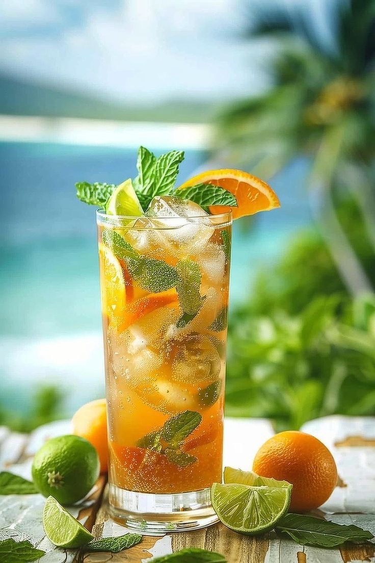 Spiced Citrus Rum Refresher