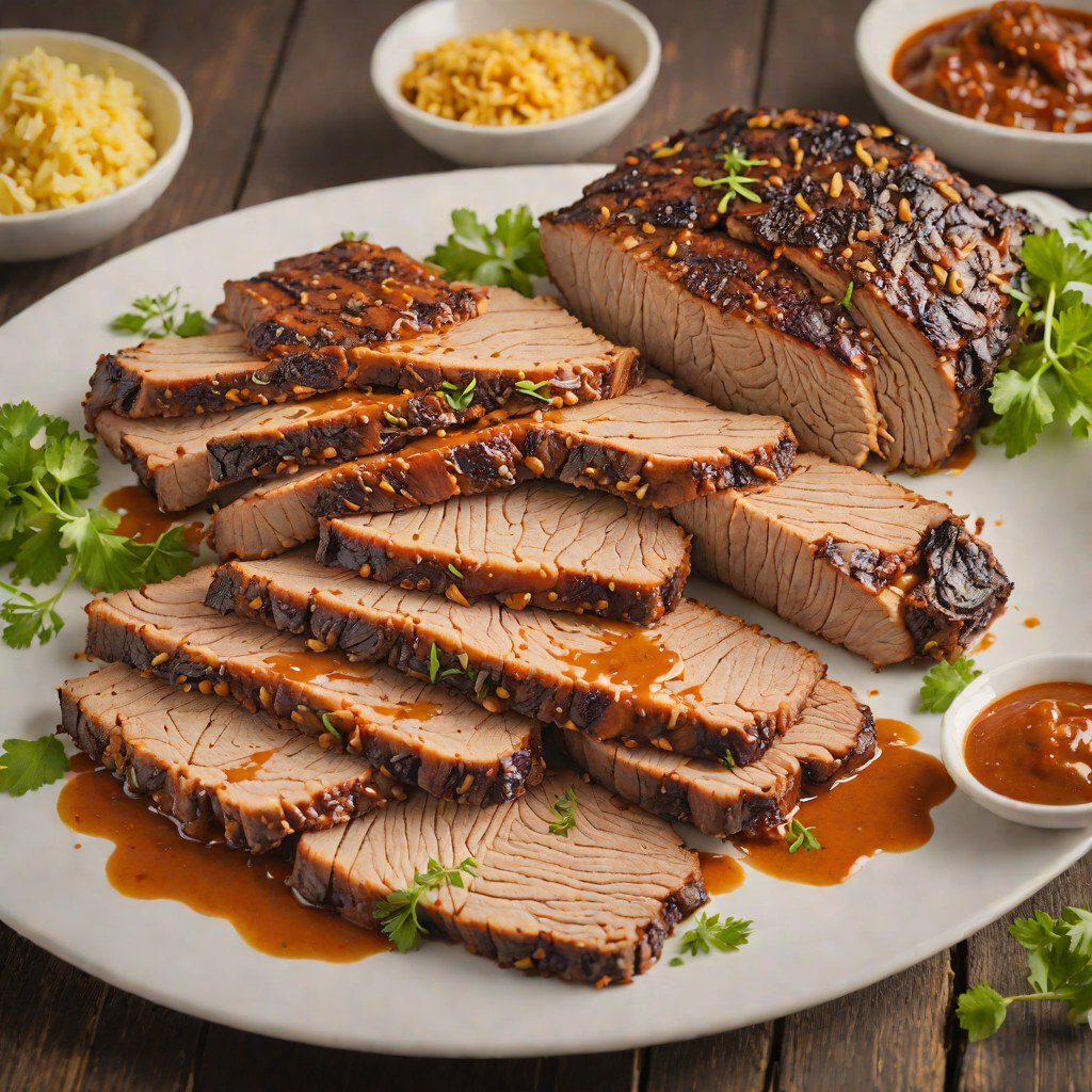 Slow-Cooked Texan BBQ Brisket with Tangy Amarillo Rub