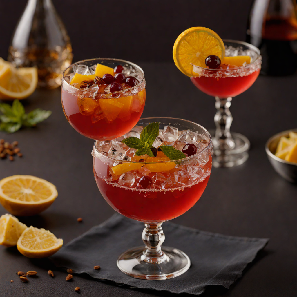 Velvet Spice Dark Rum Punch