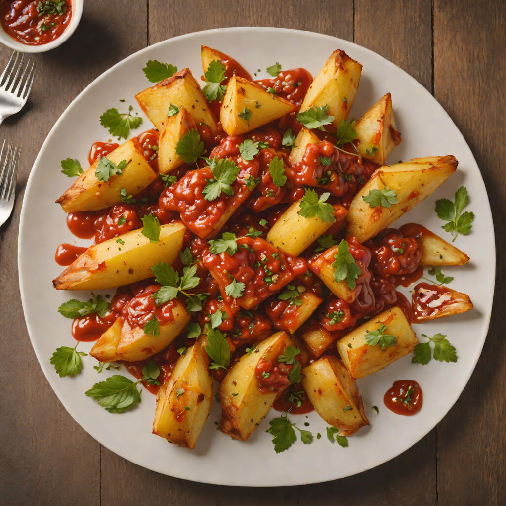 Savor Tapas-Style Patatas Bravas with Smoky Tomato Sauce