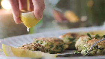 Half-Shell Crab & Herb Cakes
